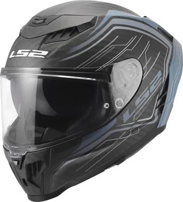 Produktbild von LS2 FF807 Dragon Subic Helm, blau, M (57/58)