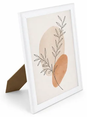 Produktbild von Artus Kunststoff Bilderrahmen Wanddeko Collage Poster Bilder Foto Rahmen - Farbe: Weiß | Format: 20x30
