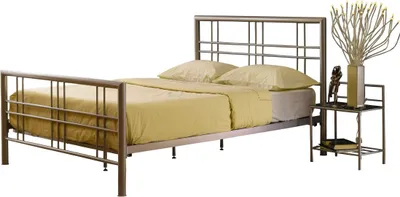 Immagine prodotto di Letto PAXOS 160x200 cm in metallo colore grigio argento con doghe.