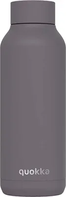 Immagine prodotto di Quokka, fiaschetta sottovuoto 510ml in acciaio inox a doppia parete a prova di perdite, grigio scuro