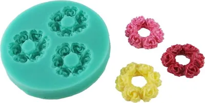 Produktbild von 3D Silikonform ROSENKRÄNZE