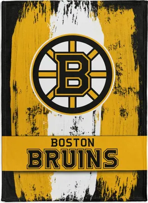 Produktbild von Flannelfleece Decke /Throw 'BRUSH' Boston Bruins