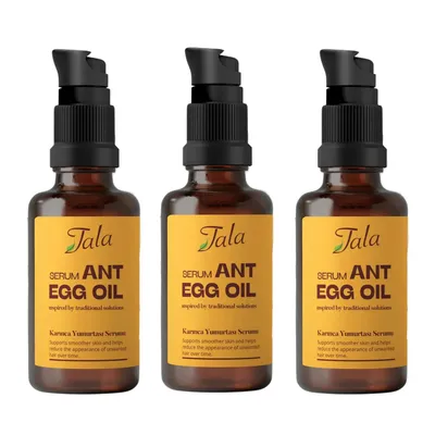 Produktbild von Tala Ameiseneiöl Serum 3er Pack, Karınca yumurtası yağı - Egg oil of Ant, Aceite de huevo de hormiga, Haarentfernung gegen Haarwuchs, hair removal