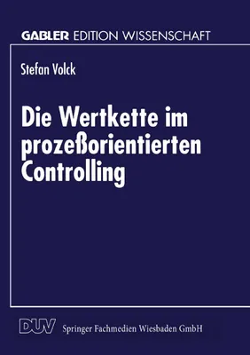 Produktbild von Die Wertkette im prozeßorientierten Controlling