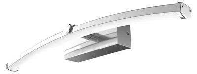 Obrázek produktu pro Svítidlo OSRAM, chromové, 3000 K / 4000 K, teplá bílá, 800 lm, 12 W, hliník, úhel svícení 120°, životnost 30 000 hodin