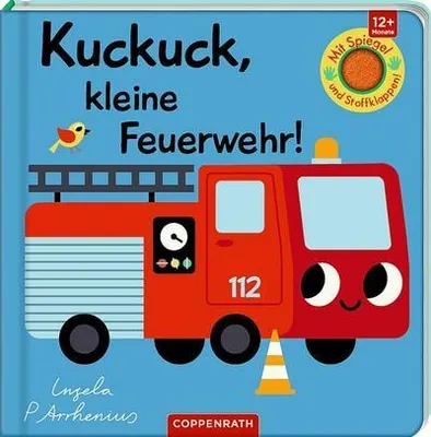 Produktbild von Mein Filz-Fühlbuch: Kuckuck, kleine Feuerwehr!