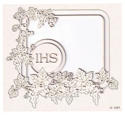 Immagine prodotto di TEKTURKA decorativa per scrapbooking - Scrapiniec - Grapevine - cornice rettangolare