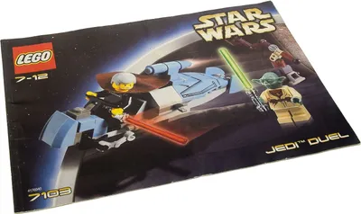 Produktbild von 1x Lego Bauanleitung für Set Star Wars Episode 2 Jedi Duel 7103