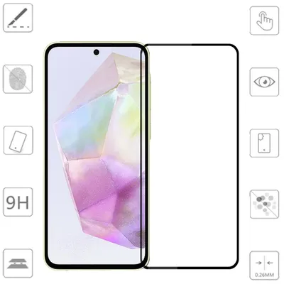 Immagine prodotto di Per Samsung Galaxy A56 / A36 2x 3D Premium Display H9 0.3mm protezione in vetro temperato
