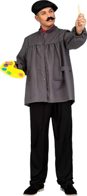 Immagine prodotto di Travestimento per adulti L'altro me pittore taglia M/L