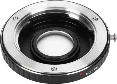Obrázok produktu pre Adaptačný krúžok Fikaz MD-PK s pravým objektívom pre objektívy Minolta s bajonetom MD na fotoaparát Pentax PK