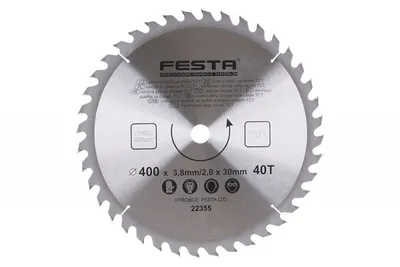 Productafbeelding van FESTA SK 400/3.8/30mm zaagblad, 40 tanden, artikelnummer 22355