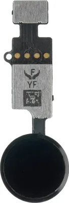 Image de MMOBIEL YF Bouton Home pour iPhone SE 2020 / 8 / 8 Plus / 7 / 7 Plus Flex (NOIR)