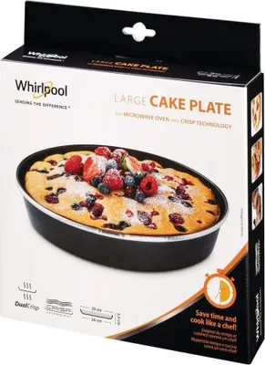 Produktbild von Whirlpool AVM285 484000000964 Crisp Teller mit hohem Rand für Mikrowelle