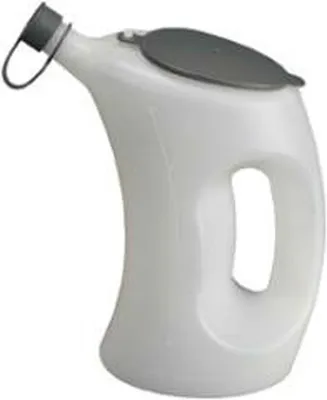 Produktbild von Pressol Messbecher aus Polyethylen 5l weiß / transparent mit Deckel / Kappe -10 / +110Grad C - 7525