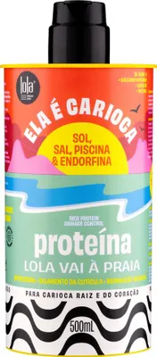 Produktbild von Rekonstruktive Haarbehandlung Lola Cosmetics Ela É Carioca Protein 500 g