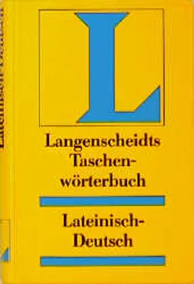 Produktbild von Langenscheidts Taschenwörterbücher: Lateinisch-Deutsch