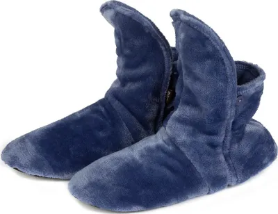 Produktbild von RAIKOU Klassische Hausschuhe für Damen, Herren aus Micro Flausch mit ABS und Rutschfester Sohle, Super Flauschige Hüttenschuhe in schönen Farben Fjoed-34/37