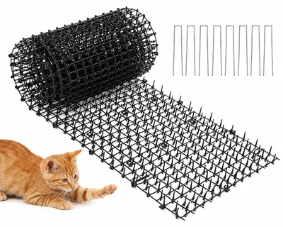 Productafbeelding van Kattenwerend net, 30 x 200 cm, gemaakt van PP-net, bescherming voor tuin en planten