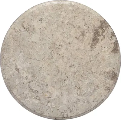Produktbild von Tischplatte Grau Ø50x2,5 cm Marmor , Tischplatten Design 2024