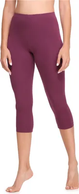 Produktbild von Ladeheid Damen Leggings 3/4 aus Viskose LA40-202(Weinrot, 44)