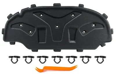 Produktbild von HERSTMOTO Motorhaubendämmung Schalldämmung der Motorhaube Motorhauben-Dämmmatte MIT CLIPS FÜR AUDI A3 8P 2008-2013 8P0863825L