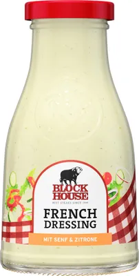 Produktbild von BLOCK HOUSE Salatdressing FRENCH, 240ml Glas