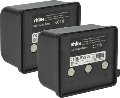 Produktbild von vhbw 2x Akku Ersatz für Itowa BT7223, BT7223MH für Fernbedienung Remote Control (2000 mAh, 7,2 V, NiMH)