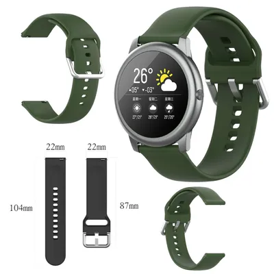 Immagine prodotto di Per Xiaomi Haylou Solar LS05 Plastica / Silicone Cinturino Orologio Cinturino di ricambio