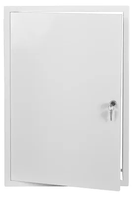 Produktbild von Europlast RLMA6040 – Revisionsklappe aus Metall für den Innenausbau, 600x400mm mit Schloss