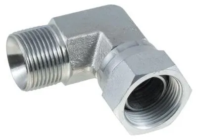 Produktbild von Hydraulikverbinder Winkelstück mit 90 Grad BSP 3/8 Zoll Serie AB Z