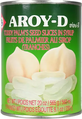 Produktbild von Aroy-D Toddy Palm Seed in Sirup 565g/ATG230g