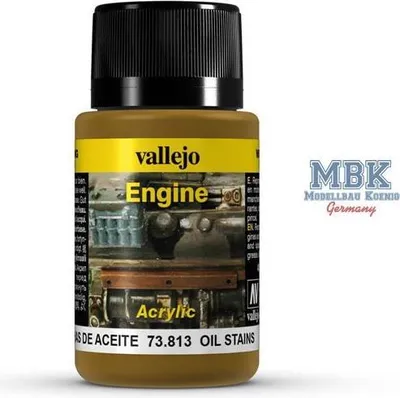 Produktbild von Vallejo 73.813 - Öl-Flecken, 40 ml