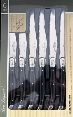 Produktbild von Lou Laguiole Steakmesser Set 6 Teilig