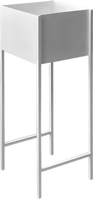 Produktbild von Kaheku Pflanzenständer Fleurs weiss 27x25x75h  323028220