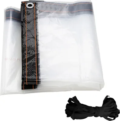 Produktbild von Jopassy Strapazierfähige Plane Transparente Plane 2x3M wetterfeste Plane faltbar Plane Pflanzendach Plane Regenschutz Plane enthalten Seil