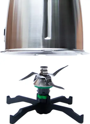 Produktbild von Mixcover Mixtopf Abtropfgestell für Vorwerk Thermomix TM7 TM6 TM5 Topfhalter mit Messerhalter