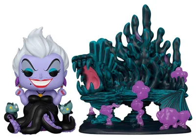 Productafbeelding van Disney Schurken POP! Town Vinyl Figuur: Ursula's Onderwaterhol, 9 cm