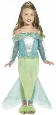 Image de Smiffys Robe Sirène Fantaisie Tulle Carnaval Fille