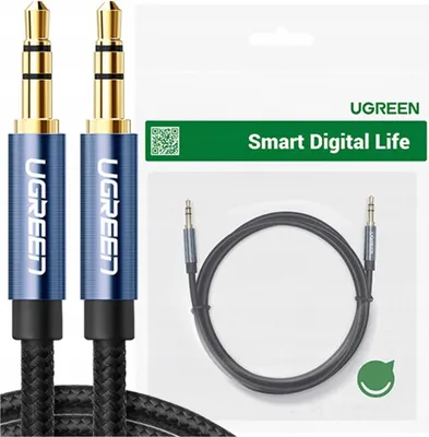 Immagine prodotto di Ugreen Av122 Cavo Jack 3,5Mm Aux 2M (Czarny)