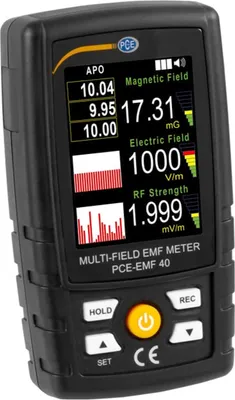 Produktbild von PCE Magnetfeldtester Strahlungsmesser PCE-EMF40 Gaußmeter Arbeitsschutzmessgerät