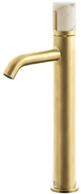 Image de Manopola mitigeur lavabo haut or marbre Essebagno