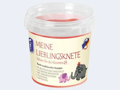 Produktbild von Feuchtmann 628 1517-4, Modellierlehm für Kinder, 2 Jahr(e), Modellierton, Rot