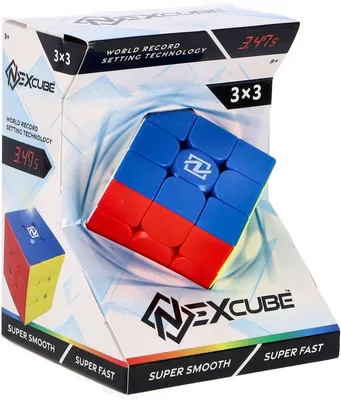 Productafbeelding van Goliath Nexcube 3x3 Kubus - Breinbreker Puzzel - Speedcube - kubus - De snelste speedcube op de markt!