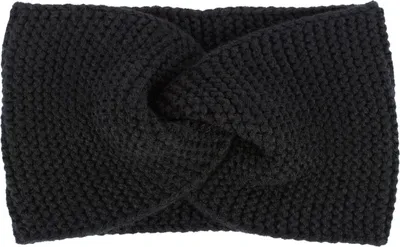 Produktbild von styleBREAKER Damen Feinstrick Stirnband mit Twist Knoten, Krausstrick Muster, warmes Winter Haarband, Headband 04026054