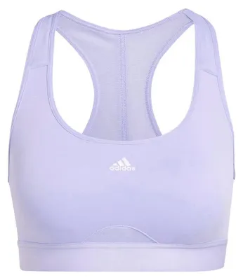 Produktbild von adidas Damen Sport BH mit AEROREADY, feuchtigkeitsabsorbierend, Mesh-Rücken, Größe L