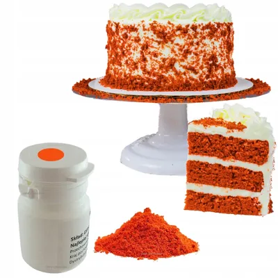 Image de Colorant Alimentaire En Poudre Colorant Orange Pour Crème Glacée