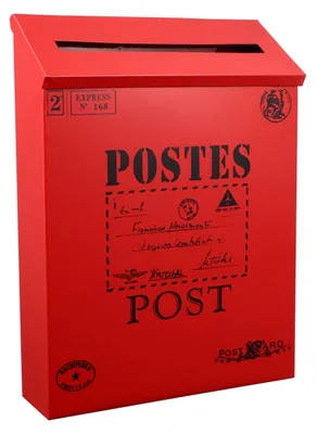 Productafbeelding van Omgoods- Brievenbus grote capaciteit - Muurbeugel - Metalen - Decoratief - Duurzaam - 29 x 22 x 6 cm - Elegante uitstraling - Postbus