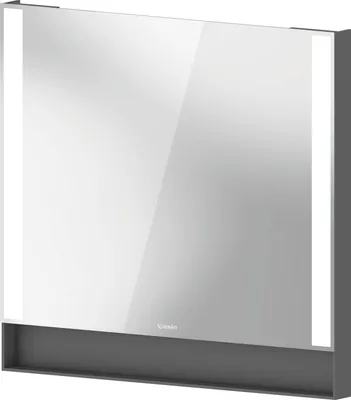 Produktbild von Duravit Qatego Spiegel, Lichtfelder seitlich, dimmbar, 800x750x65mm, QA7082049490100