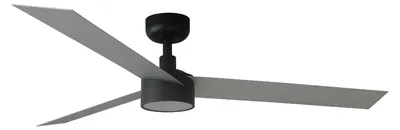Image de Ventilateur de plafond à moteur DC avec éclairage LED et télécommande Cruiser Aluminium 132 cm